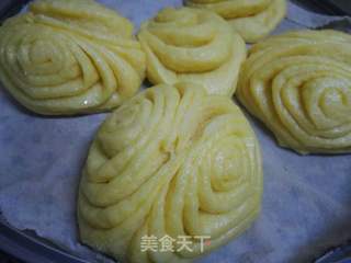 南瓜花卷的做法步骤:19
