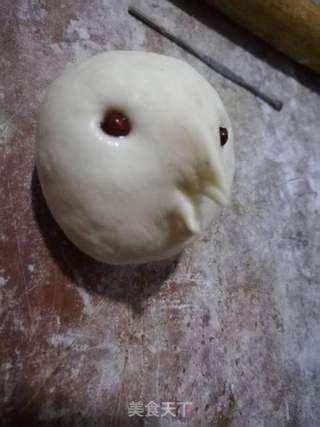 豆沙小鸡包的做法步骤:6
