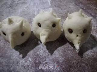豆沙小鸡包的做法步骤:8