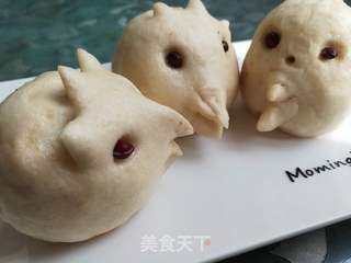 豆沙小鸡包的做法步骤:9