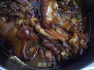 酱猪蹄的做法步骤:18
