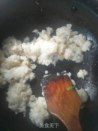 菠萝炒饭的做法步骤:3