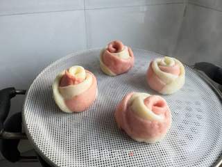 玫瑰花卷的做法步骤：16