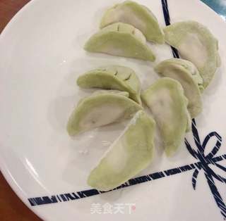 翡翠水饺的做法步骤：10