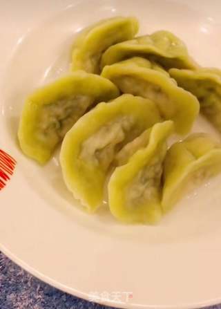 翡翠水饺的做法步骤：12