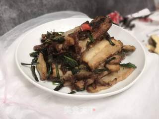 爆炒五香肉的做法步骤：5
