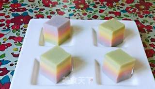 创意年宴彩虹皮冻的做法步骤:6