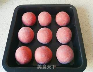 火红豆沙面包的做法步骤:12