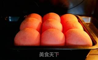 火红豆沙面包的做法步骤:14