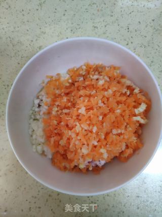 翡翠白菜饺的做法步骤:5