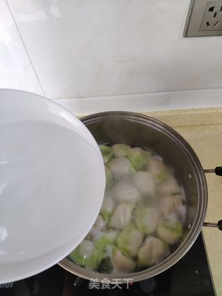 翡翠白菜饺的做法步骤:16