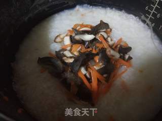 海参粥的做法步骤:6