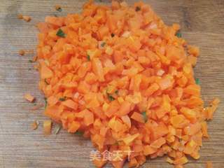 #团圆饭#胡萝卜豆干青菜素饺的做法步骤:5