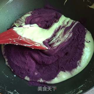 紫薯雪花酥的做法步骤:6