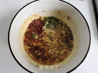 菠菜虾皮拌粉丝的做法步骤:12