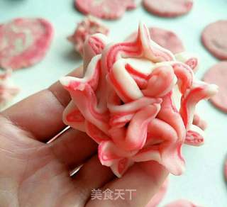 仙气十足的芙蓉酥的做法步骤:7