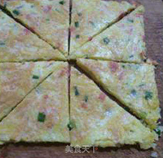 火腿肠鸡蛋土豆丝饼的做法步骤:11