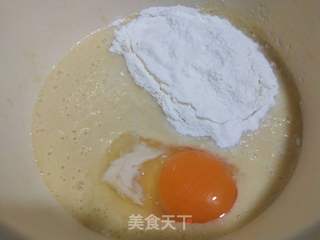 苹果酸奶鸡蛋饼的做法步骤：4