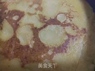 苹果酸奶鸡蛋饼的做法步骤：7