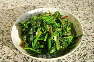 素炒芥兰的做法步骤:7