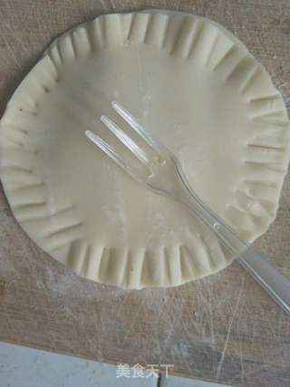 饺子皮香蕉饼的做法步骤:4