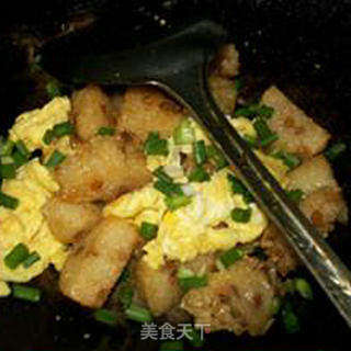 鸡蛋炒绿豆糯米粽的做法步骤：9
