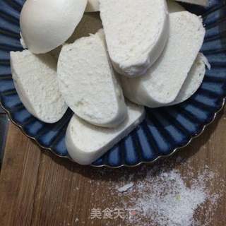 孜然黄金馍片的做法步骤:2