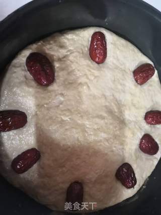 主食—红糖发糕的做法步骤:7