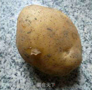 咸肉青菜土豆粥的做法步骤：3