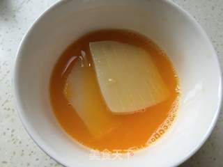 香煎脚踏糕的做法步骤:3