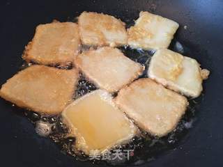 香煎脚踏糕的做法步骤:4