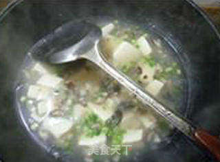 三鲜豆腐羹的做法步骤:14