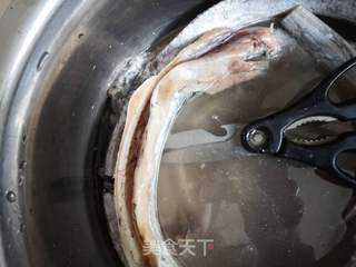 香煎带鱼的做法步骤:4