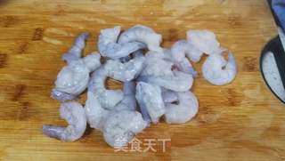 虾仁韭菜水煎包的做法步骤:2