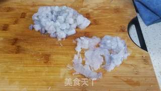 虾仁韭菜水煎包的做法步骤:3