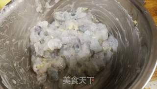 虾仁韭菜水煎包的做法步骤:6