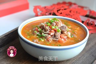 酸汤肥牛的做法步骤:8