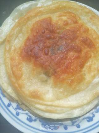 饺子皮香酥饼的做法步骤:9