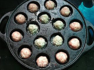 肉丸沙拉的做法步骤:7