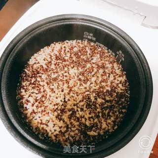 瘦身版烤鱼柳咖喱炒饭的做法步骤:3