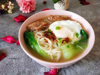 团圆饭~排骨面的做法步骤:5