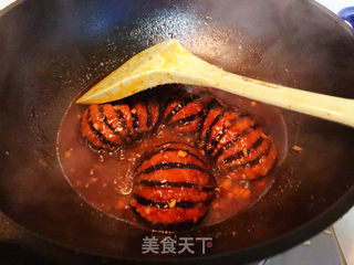 灯笼茄子(炸)的做法步骤:9