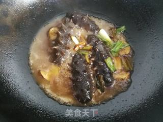 葱烧海参的做法步骤:5