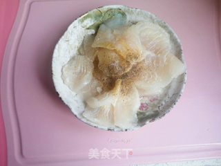 香煎薄鱼片的做法步骤:2