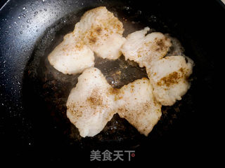 香煎薄鱼片的做法步骤:4