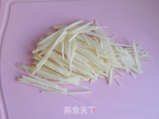 豆芽粉丝拌土豆丝的做法步骤:4