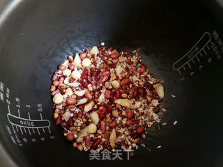 胚芽米杂粮粥的做法步骤:4