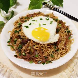 猪油葱拌面的做法步骤:11