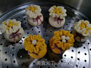 花式面点一一金银福袋的做法步骤:15