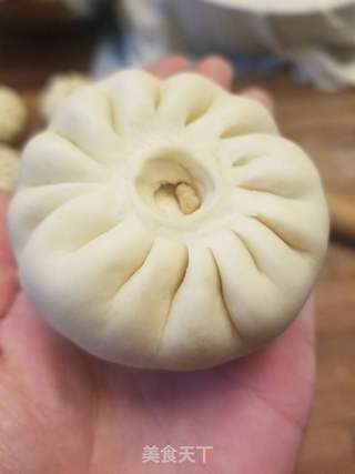 芽菜猪肉包的做法步骤:5